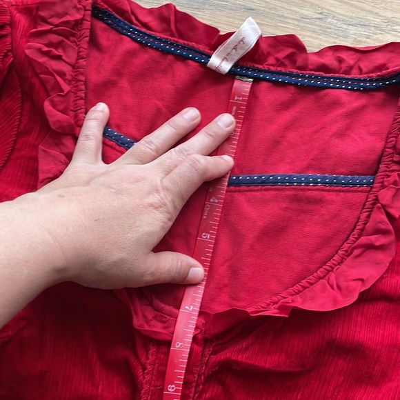 Perfect Dress for the fall! Red Corduroy iress bought at Anthropology - Picture 15 of 16